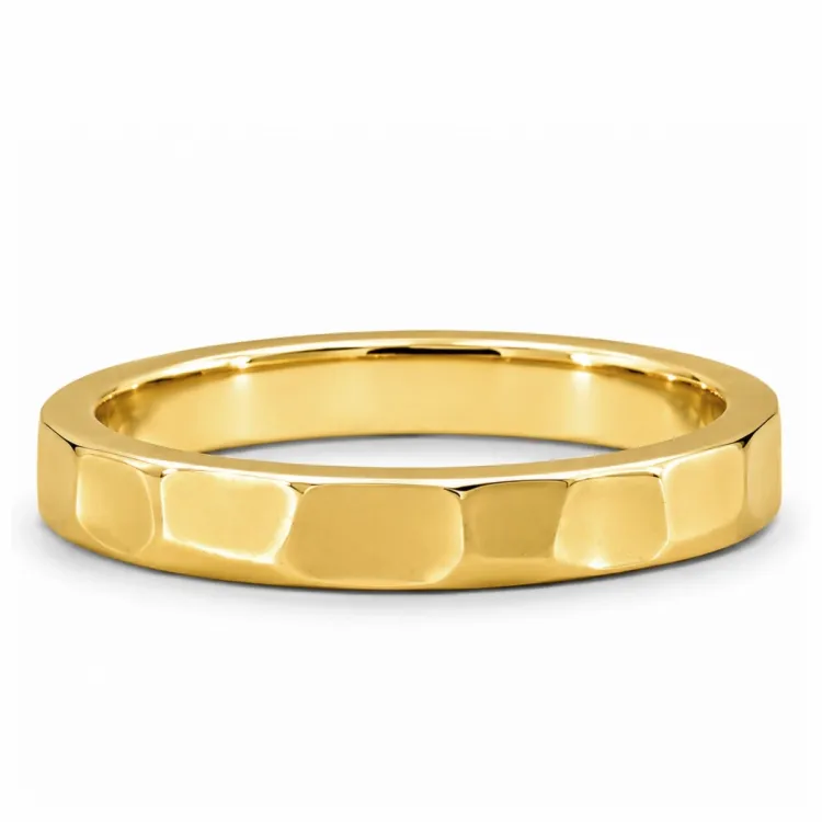 Wasserfest Ring aus vergoldetem Edelstahl