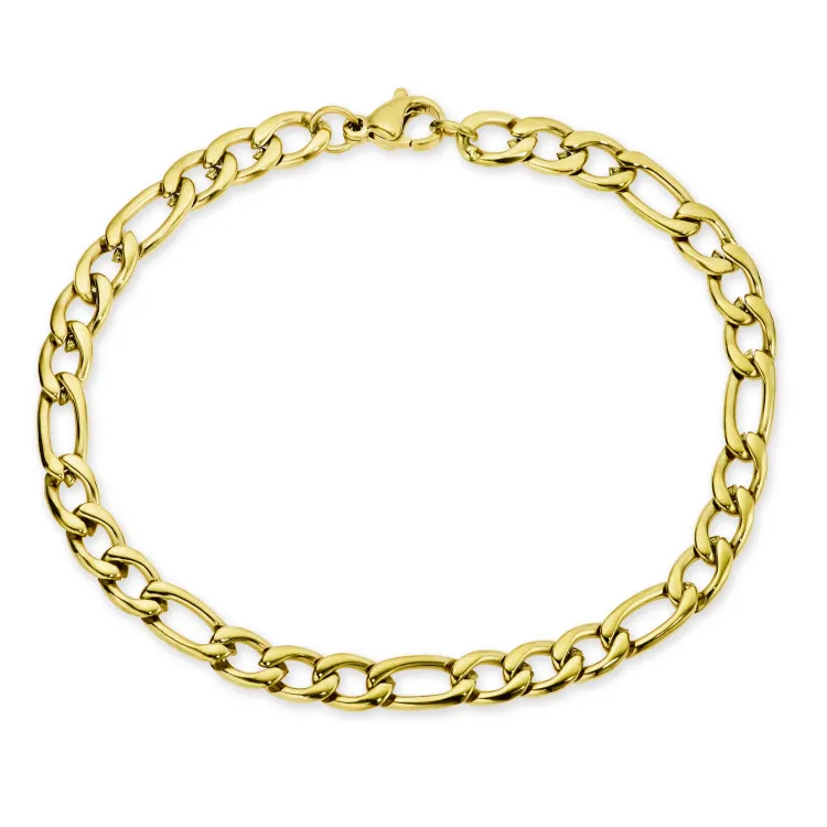 Wasserfest Armband aus vergoldetem Edelstahl  x 5,0 mm 