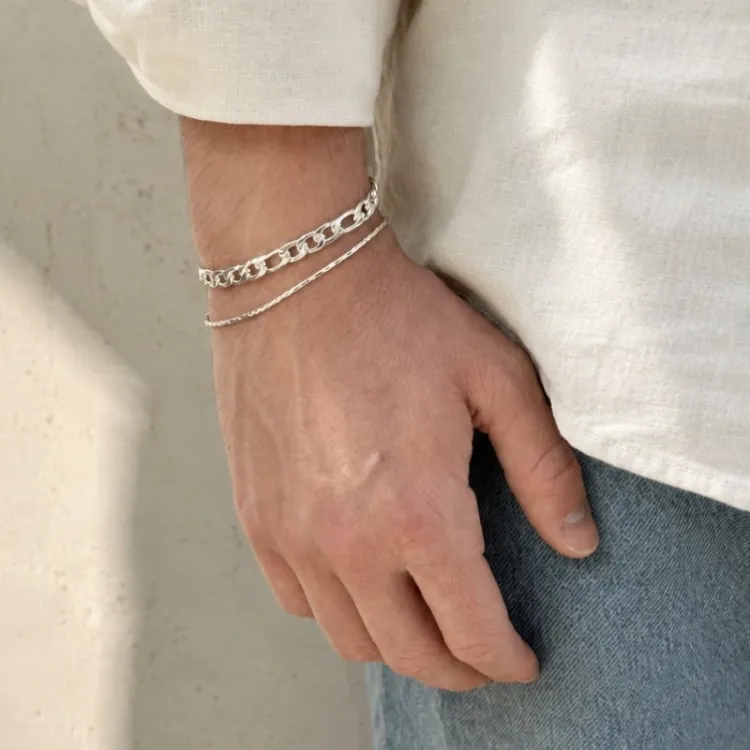 Wasserfest Armband aus Stahl  x 6,5 mm 
