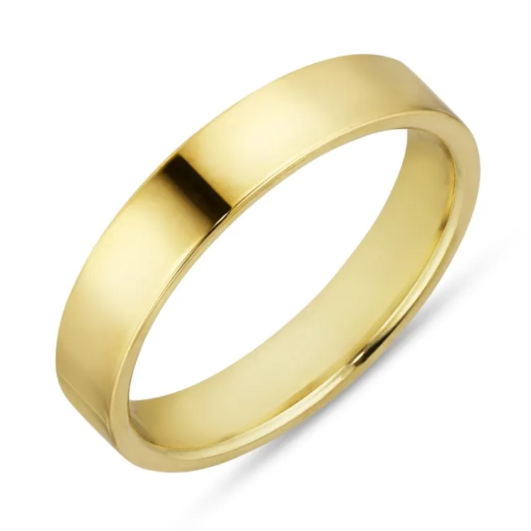 Trauring aus 14 Karat Gold