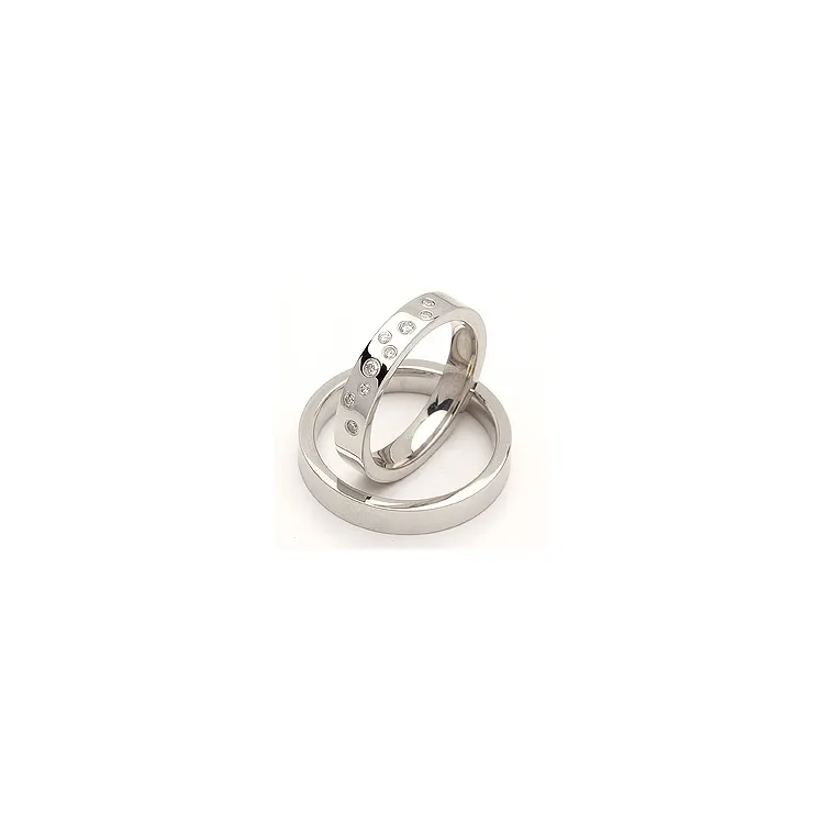 Trauringe in Silber 0,126 ct