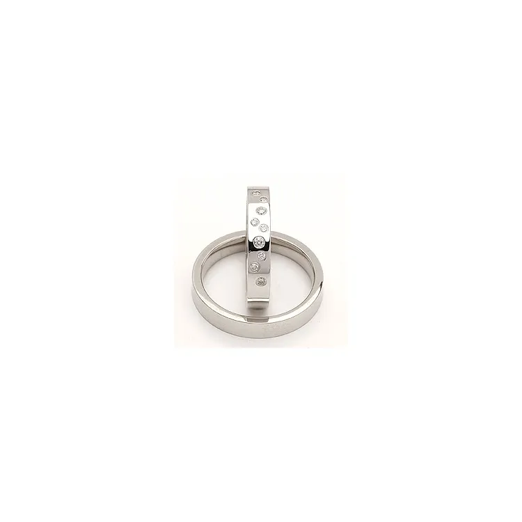 Trauringe in Silber 0,126 ct