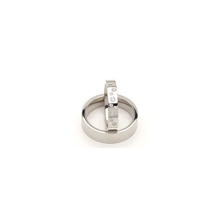 Trauringe in Silber 0,126 ct