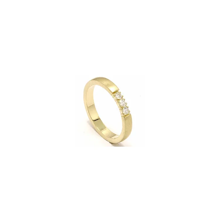 Memoirering in 14 Karat Gold 0,05 ct