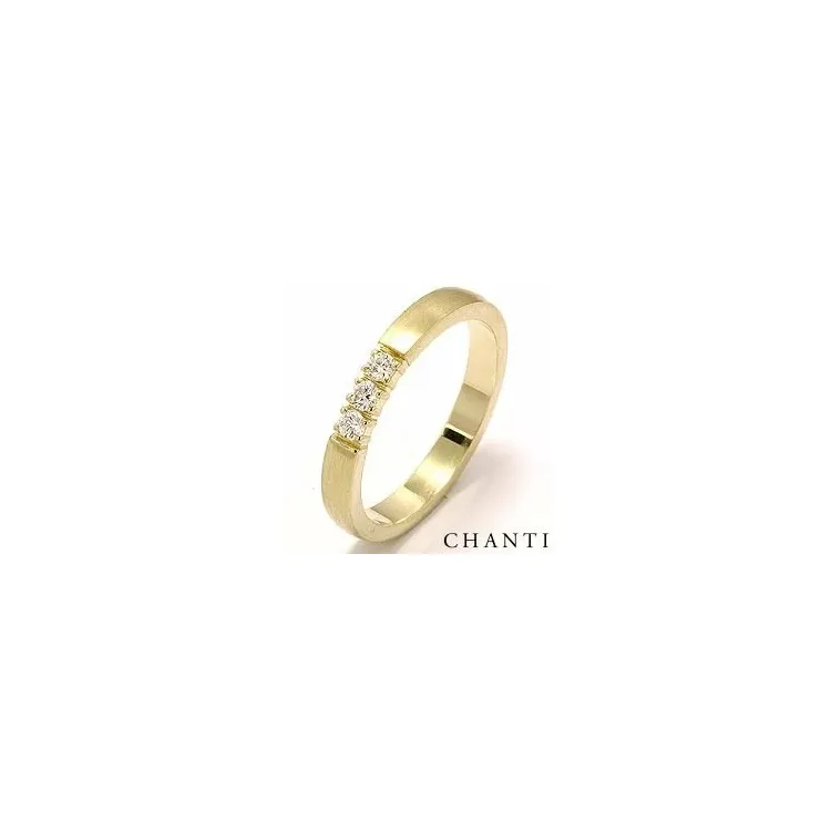Memoirering in 14 Karat Gold 0,05 ct