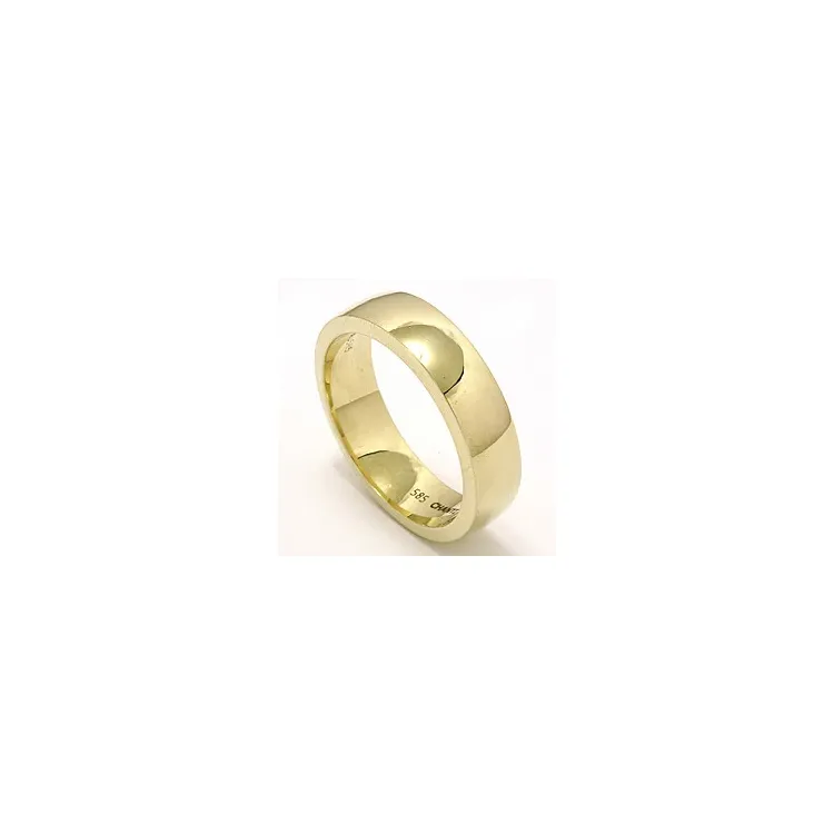 Trauring aus 14 Karat Gold