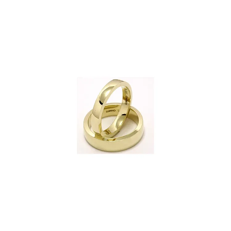 Trauringe aus 14 Karat Gold - set