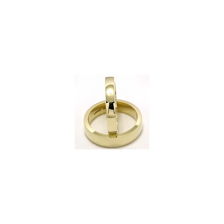 Trauringe aus 14 Karat Gold - set