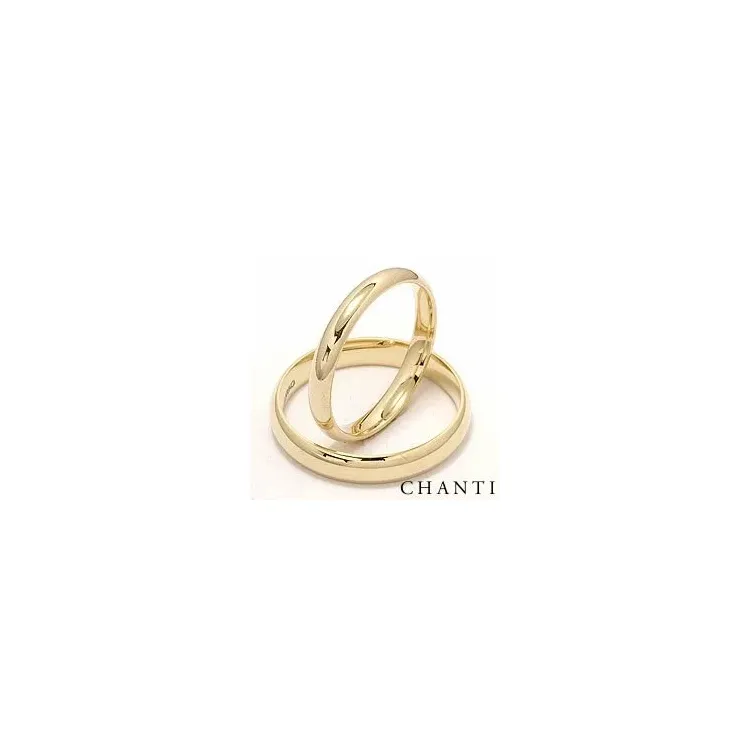 Trauringe aus 14 Karat Gold - set