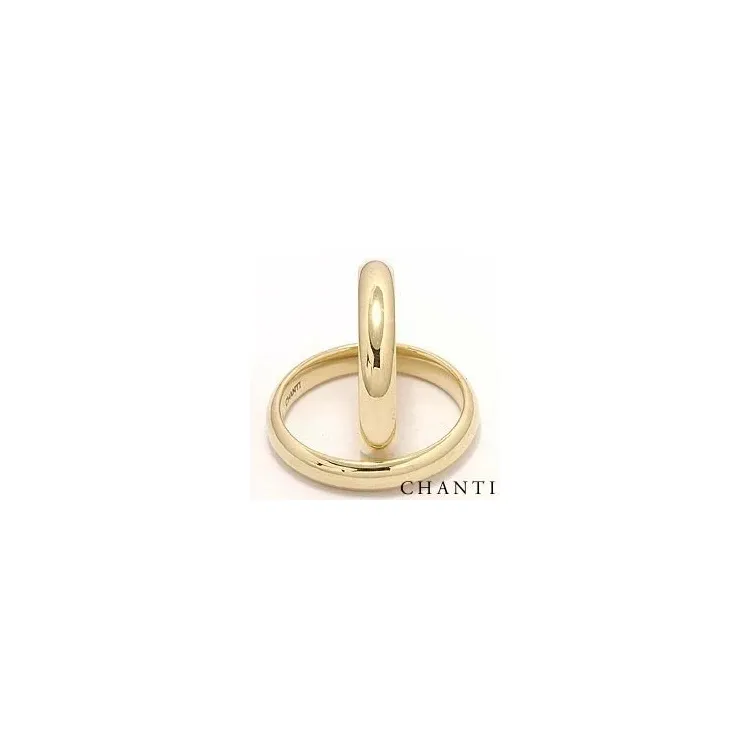Trauringe aus 14 Karat Gold - set