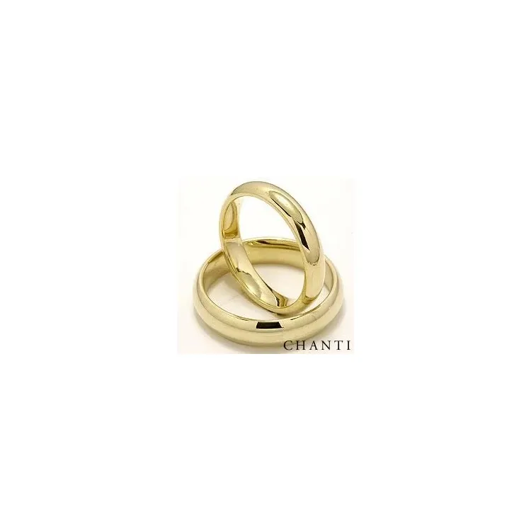Trauringe aus 14 Karat Gold - set