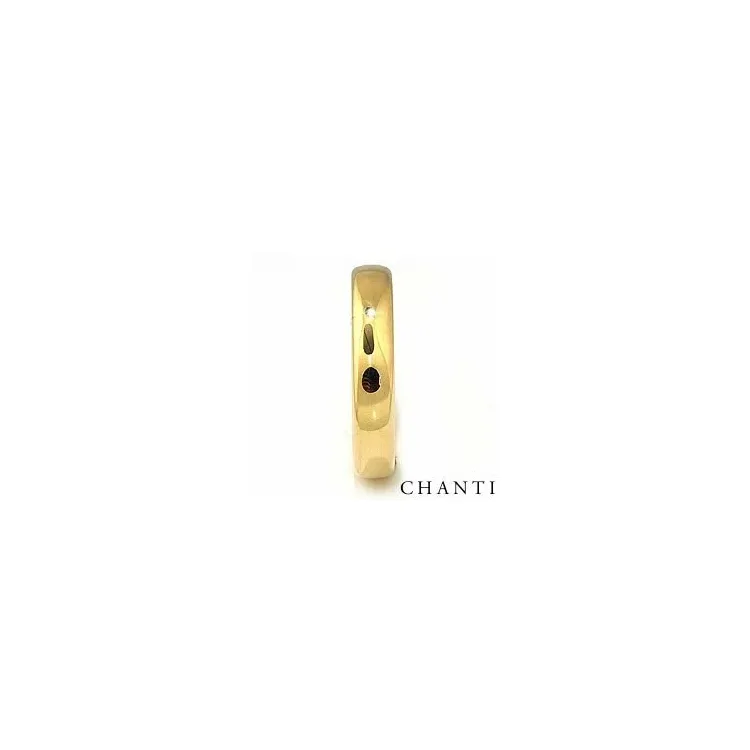Elegant Trauring aus 14 Karat Gold