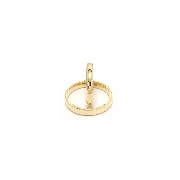 Trauringe aus 14 Karat Gold - set
