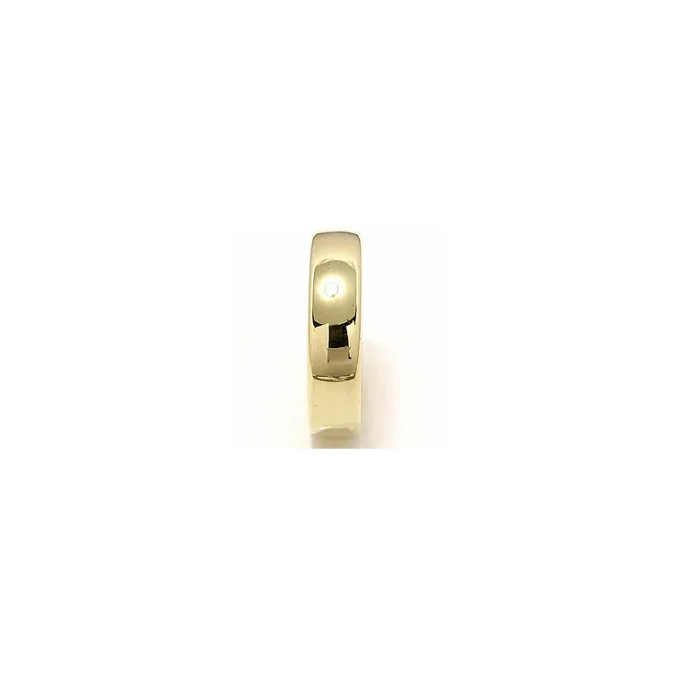 Trauring aus 14 Karat Gold