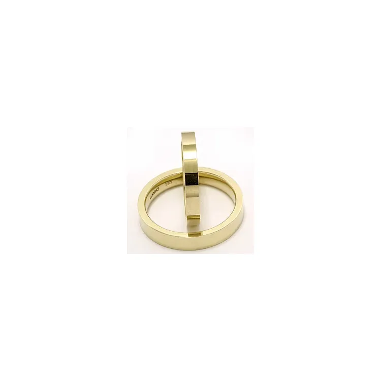 Trauringe aus 14 Karat Gold - set