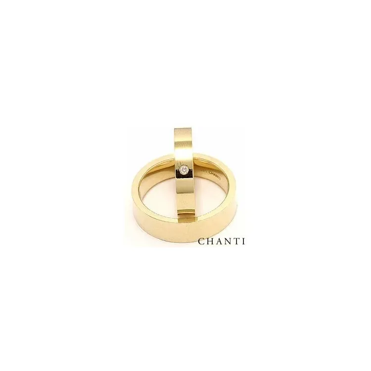 Trauringe aus 14 Karat Gold 0,025 ct - set