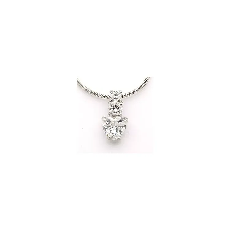 Herz Anhänger aus Silber