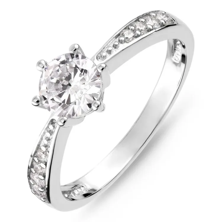 Zirkon Ring aus Silber