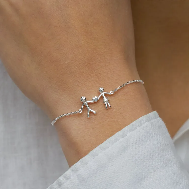 familie Armband aus Silber