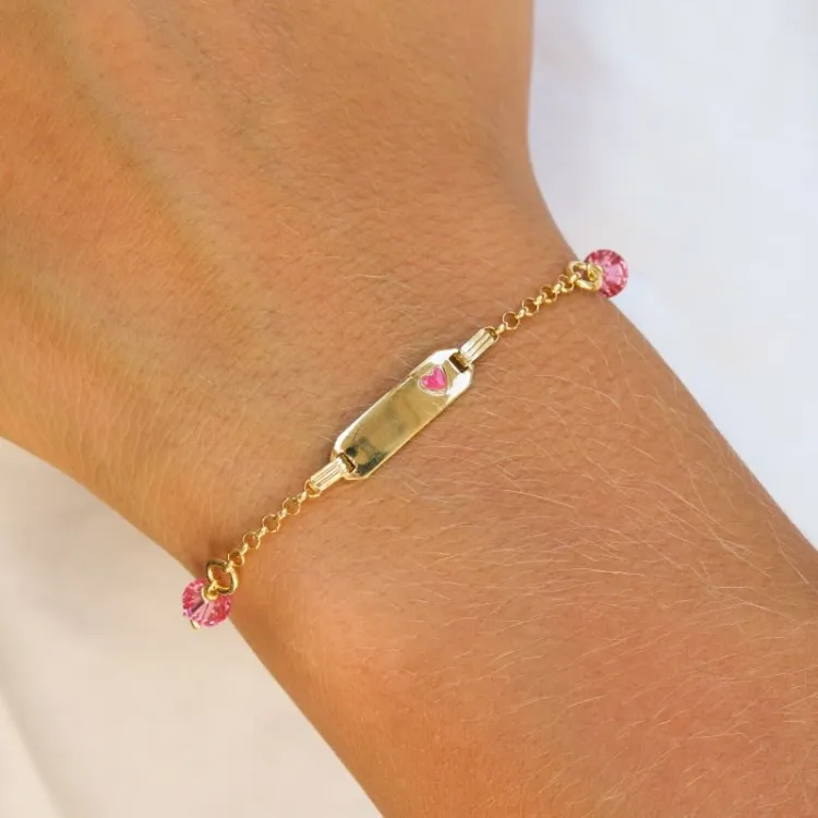 Little Ones Kinderarmband aus vergoldetem Sterlingsilber - Little Ones