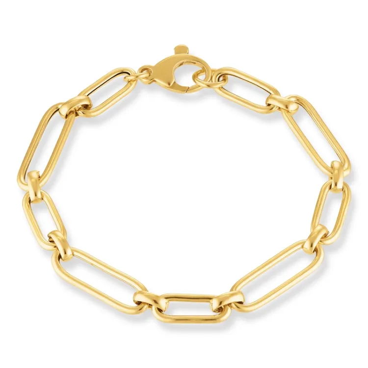 Armband aus vergoldetem Sterlingsilber  x 6,3 mm