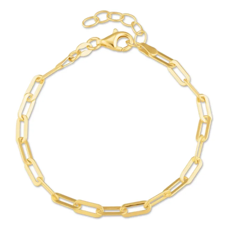 Armband aus vergoldetem Sterlingsilber  x 4,0 mm 