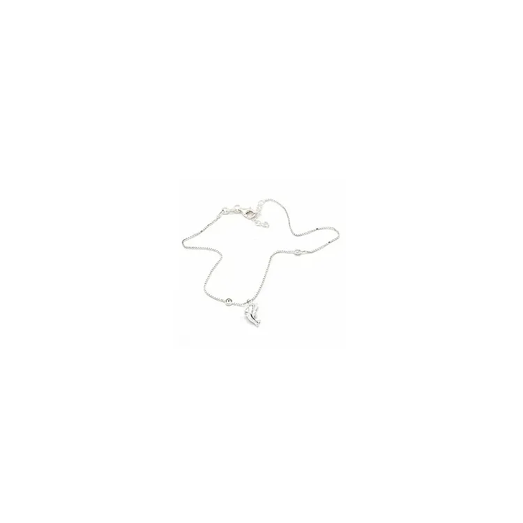 Delfin Fußkette aus Silber