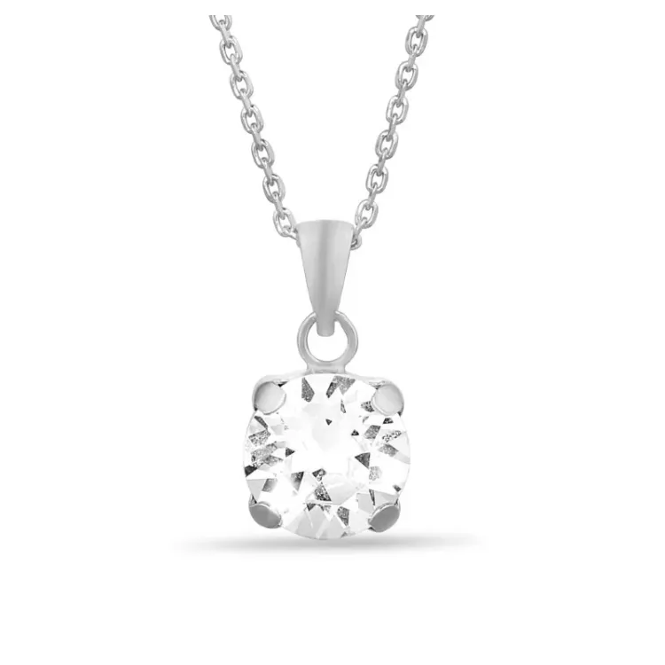 Halskette aus Silber und Anhänger aus Silber