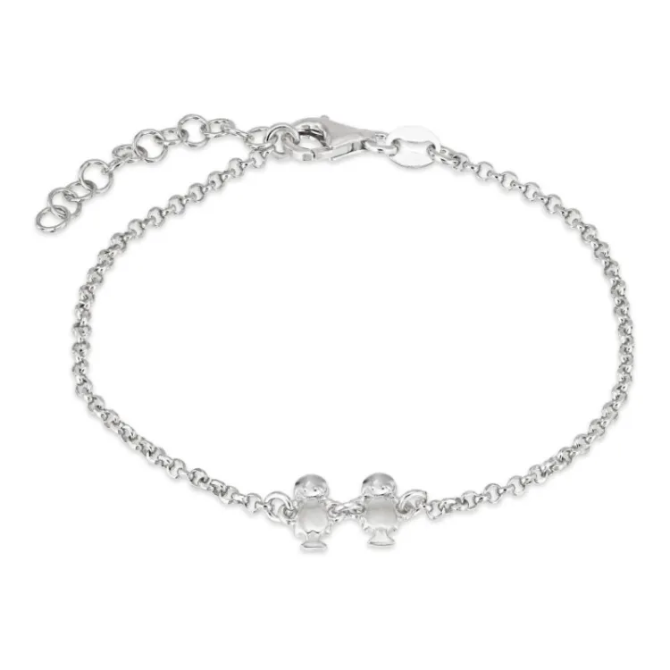 familie Armband aus Silber und Tochter - Tochter aus Silber