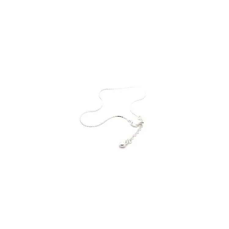 Herz Fußkette aus Silber