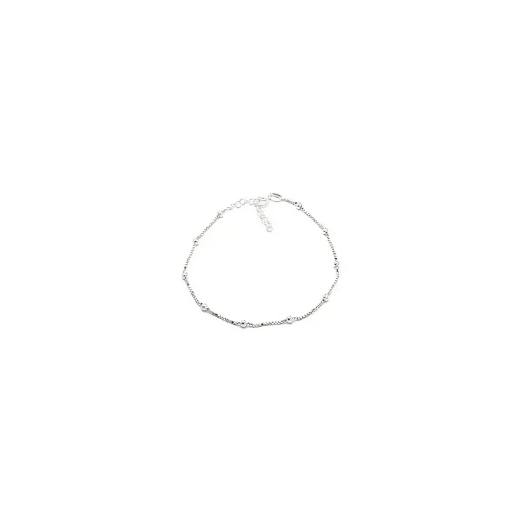 Fußkette aus Silber  x 1,0 mm