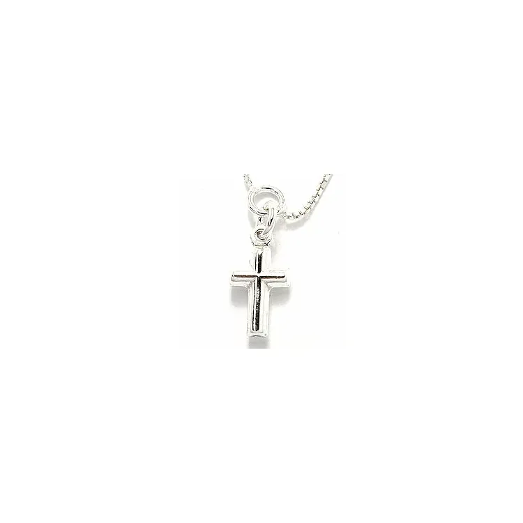Kreuz Fußkette aus Silber