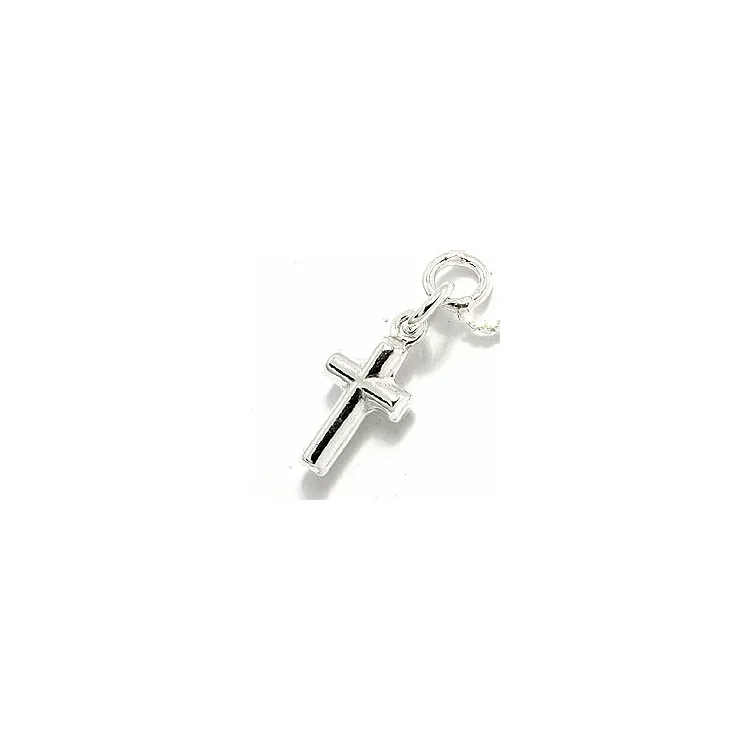 Kreuz Fußkette aus Silber