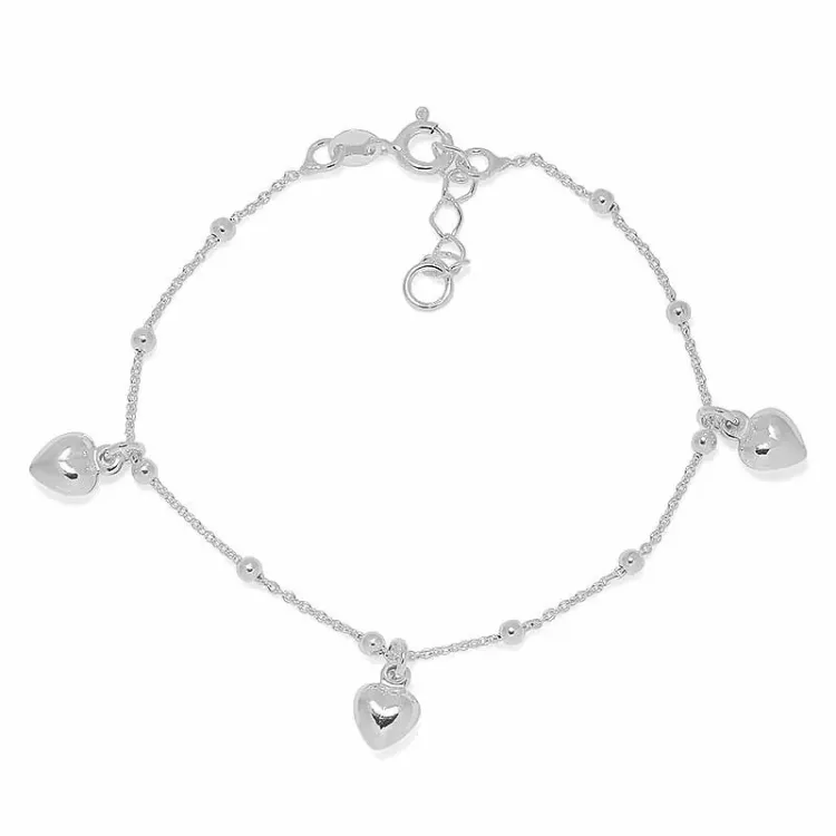 Herz Armband aus Silber