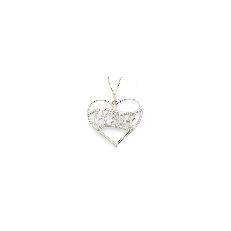 Love Anhänger aus Silber