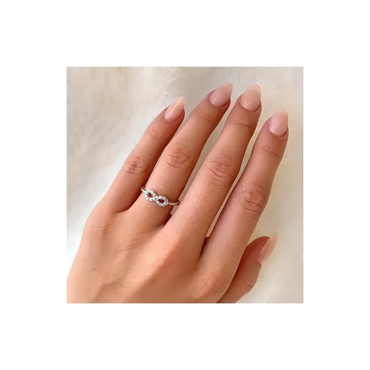 Infinity Ring aus Silber