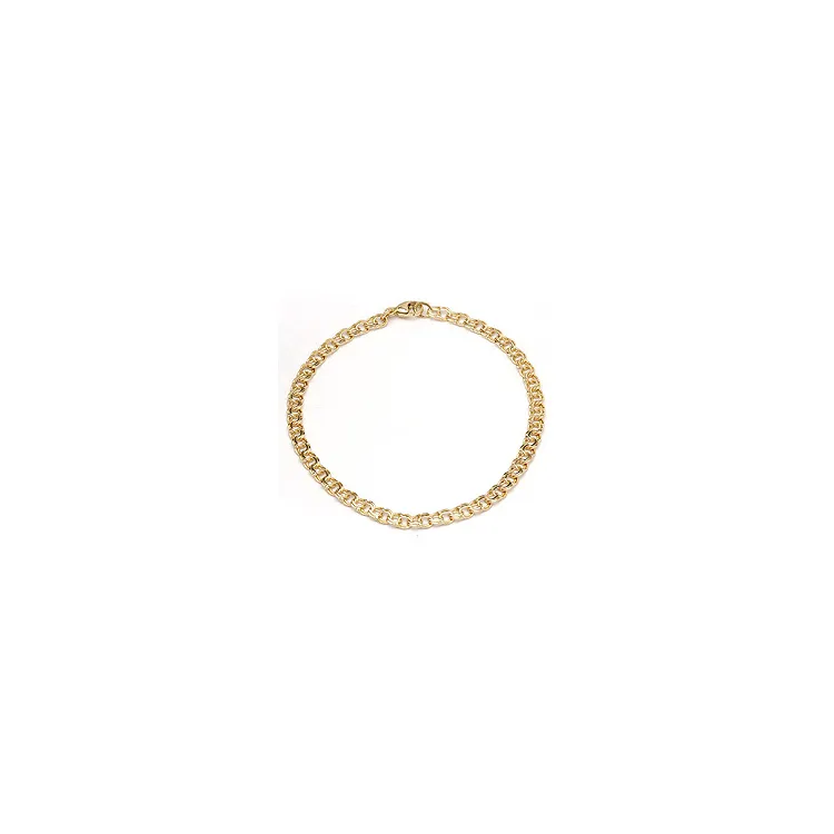 BNH Bismark-Armband aus 8 Karat Gold 17 cm x 3,5 mm