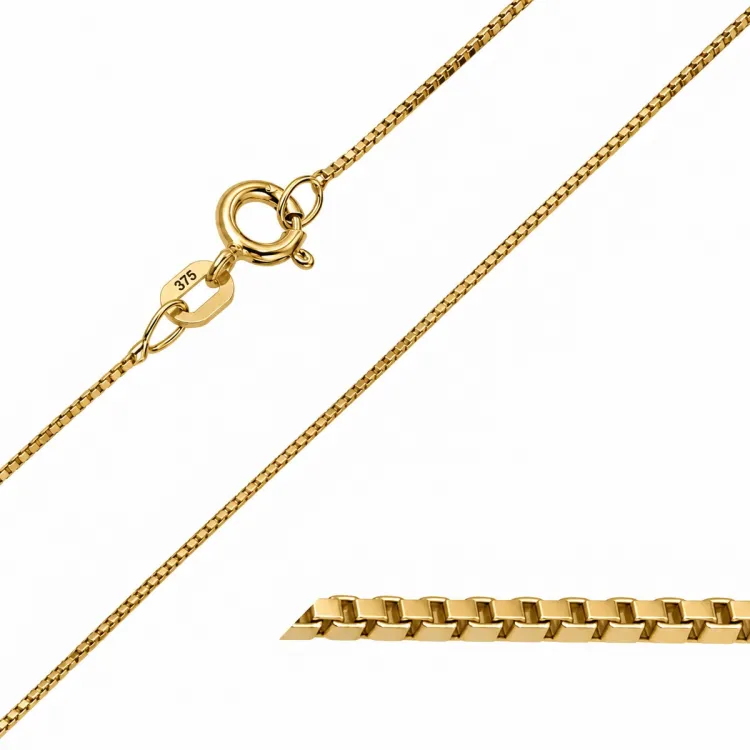 BNH Veneziahalskette aus 9 Karat Gold 45 cm x 0,8 mm 