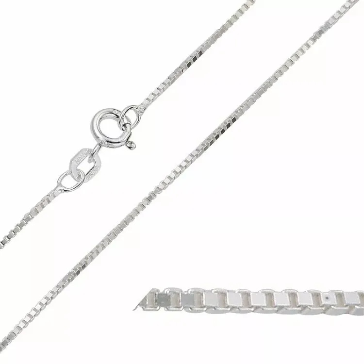 Bnh veneziahalskette aus silber 38 cm x 0,8 mm