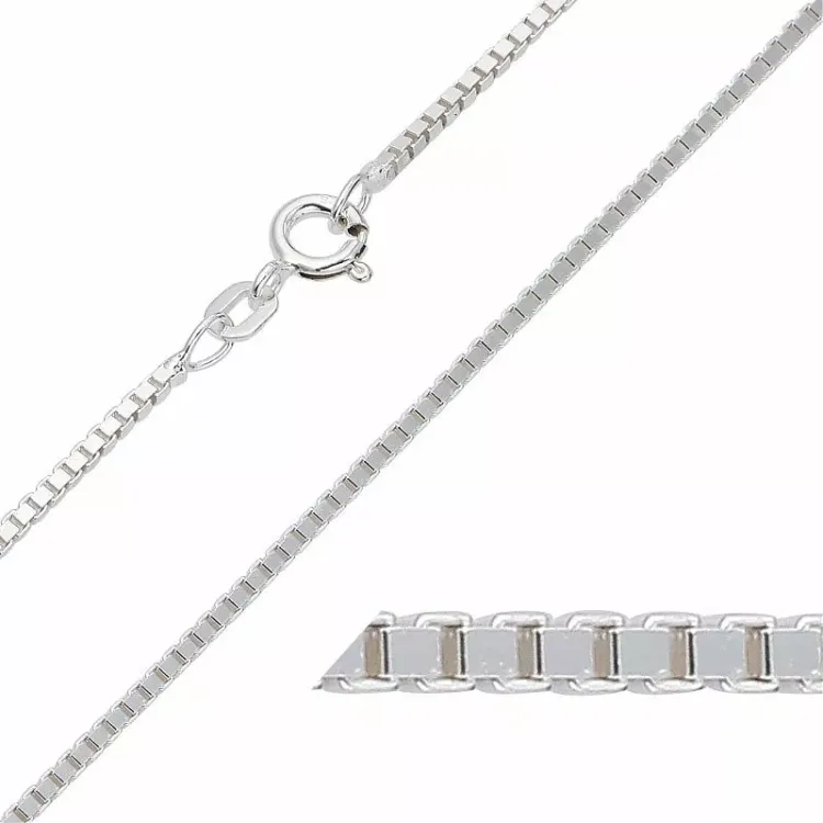 BNH Veneziahalskette aus Silber 50 cm x 1,5 mm