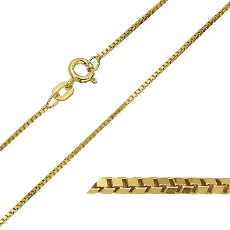 BNH Veneziahalskette aus 8 Karat Gold 45 cm x 1,0 mm