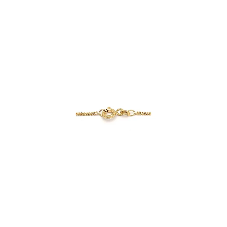 BNH Panzerhalskette aus 14 Karat Gold 55 cm x 1,3 mm
