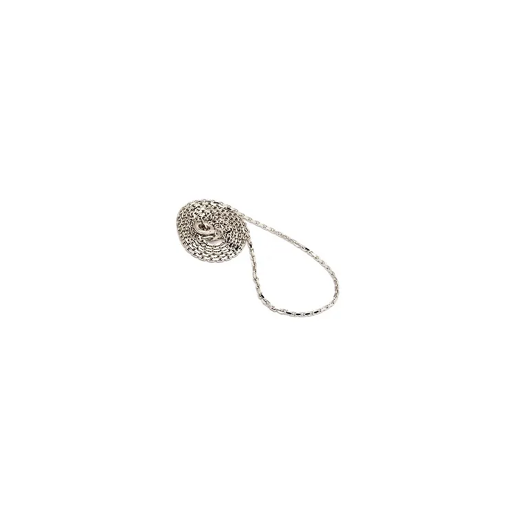 BNH Anker facet halskette aus 14 Karat Weißgold 50 cm x 1,4 mm