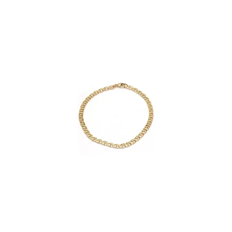 BNH Bismark-Armband aus 14 Karat Gold 14 cm x 3,5 mm