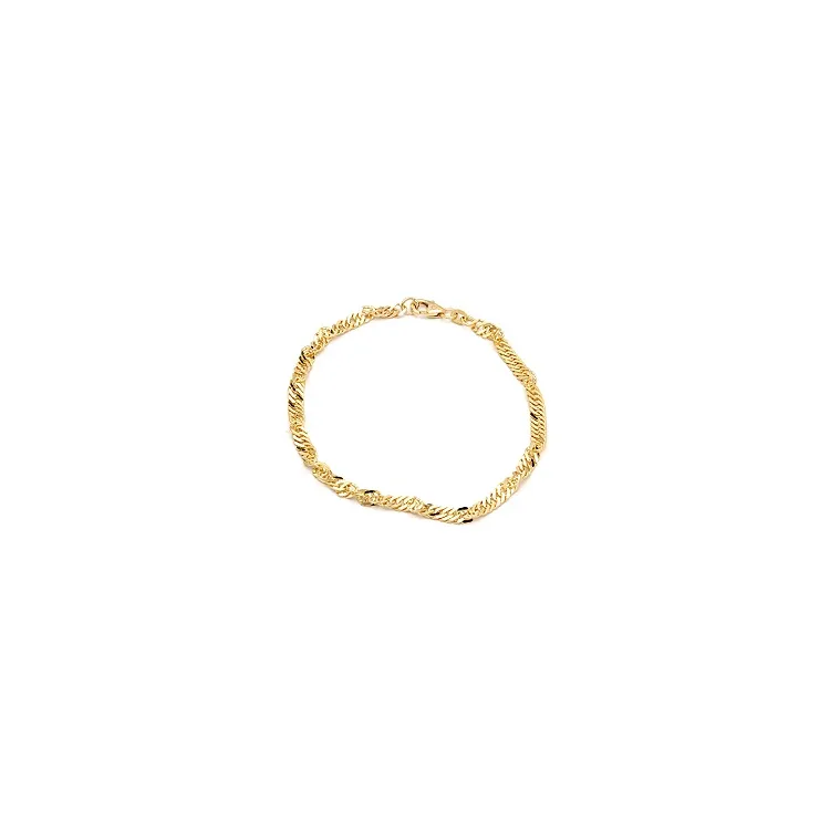 BNH Singapore Armband aus 8 Karat Gold 17 cm x 3,5 mm