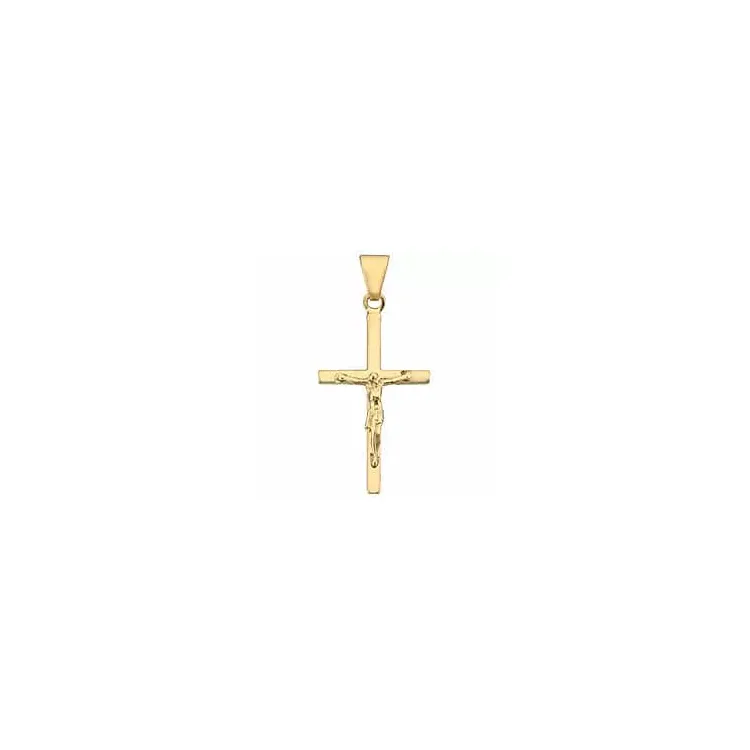Jesus bnh kreuz aus 14 Karat Gold - Amoré
