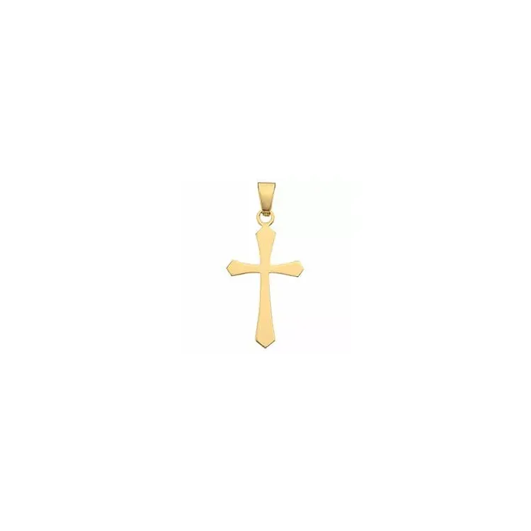13 x 20 mm Gold bnh kreuz aus 8 Karat Gold - Amoré