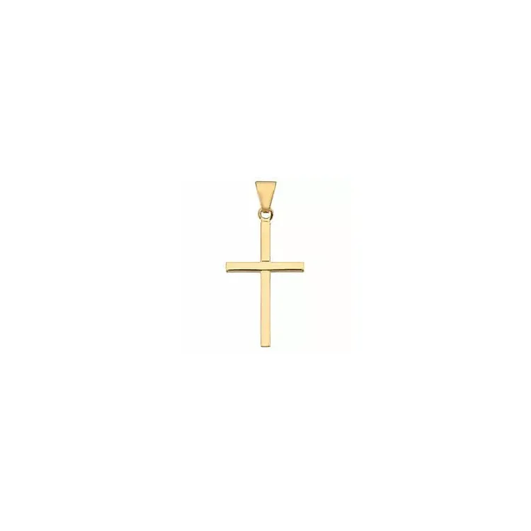 17 x 27 mm Kreuz bnh kreuz aus 14 Karat Gold - Amoré