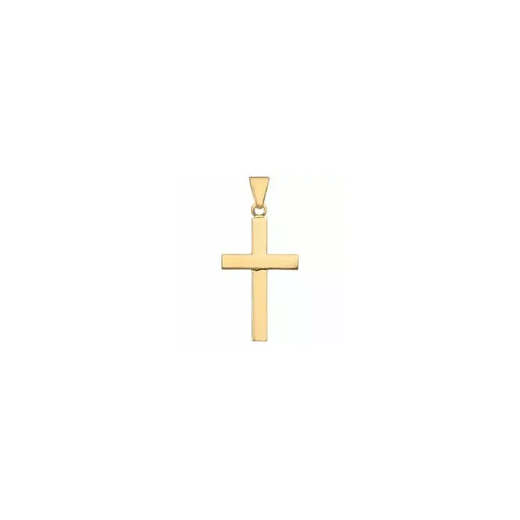 17 x 27 mm Kreuz bnh kreuz aus 14 Karat Gold - Amoré