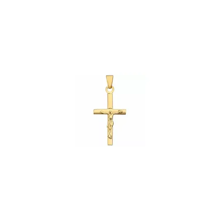 Jesus bnh kreuz aus 8 Karat Gold - Amoré